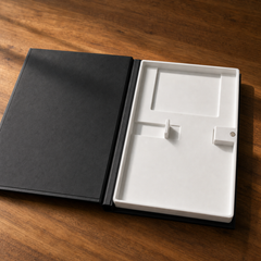 Book Decoy — white molded tray inside with phone and card slots